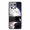 Starry Sky Tempered Glass Phone Case for Xiaomi 14 - Unisex Model, Hot Seller