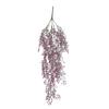 Artificial Hanging Flowers for Outdoors UV Resistant Fake Vines with Flowers Weatherproof