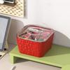 Dust-proof Hair Accessory Storage Box Plastic Laundry Pods Container  Hair Clip Storage