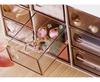 New Creative Plastic Transparent Jewelry Storage Box Nine Drawers Cosmetics Korean Fashion Dustproof Sorting Box