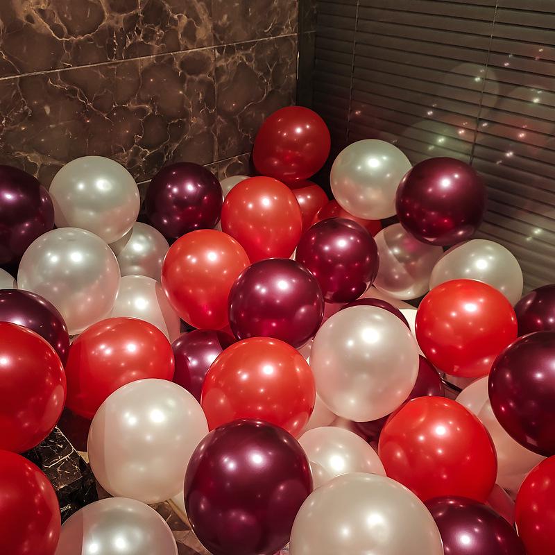 Explosion-Proof Pearlescent Balloons for Birthday Party and Event Decoration