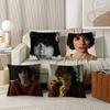 1Pc Actor F-Finn W-Wolfhard Pillow Case Fashion Square Pillowcase Bedroom Sofa Room Ins Decoration Leisure