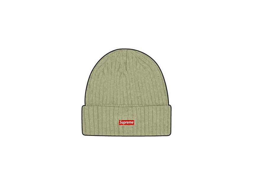 Supreme Overdyed Beanie Olive (25SS) One-Size