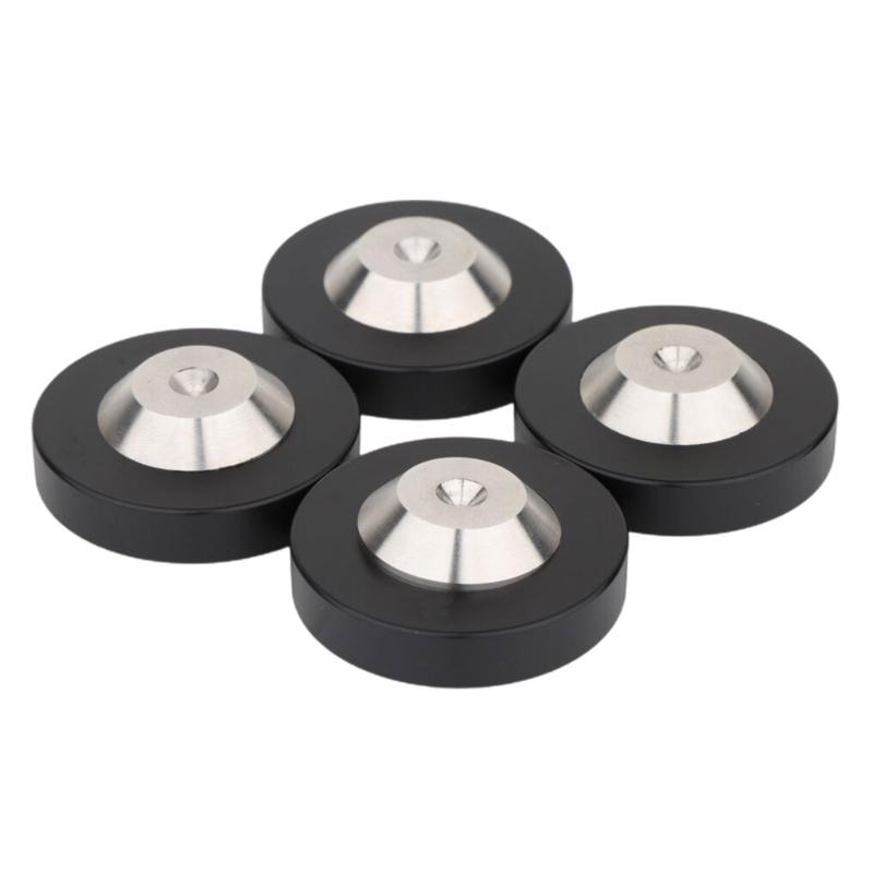 Solid Metal Shockproof Spike Pads Isolation Stand Feet Amplifier Speaker Nails Spike Pads Small S Easy To Use