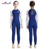 Children's Swimsuit Sun-blocking One-piece Diving Suit Long-sleeved Quick-drying Jellyfish Small Medium-sized Children