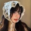 Women Sunproof Lace Triangle Kerchiefs Lightweight Summer Tie Back Kerchiefs