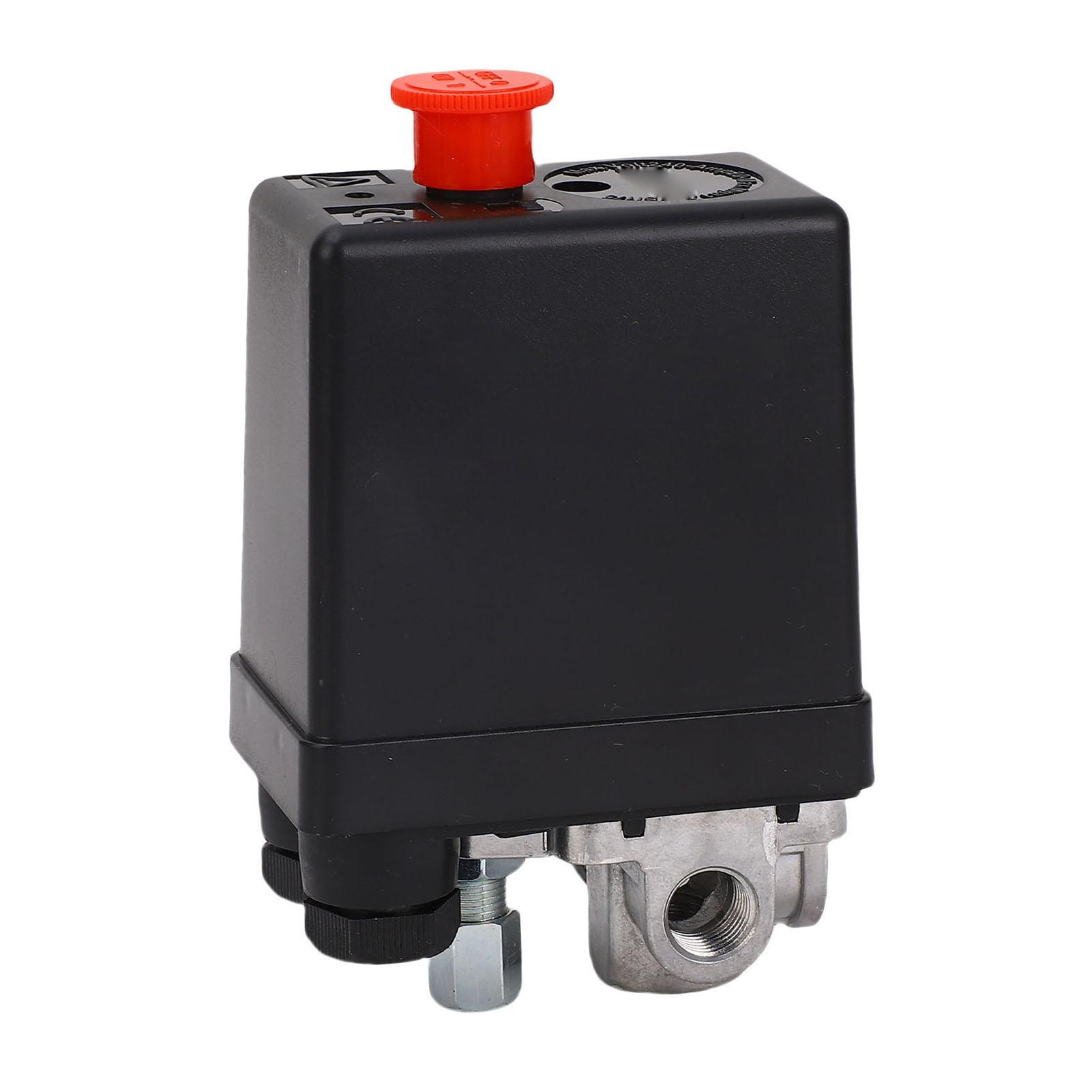 

Air Compressor Pressure Switch ABS Stainless Steel Precise Automatic Control Vertical 4 Way Switch A