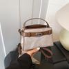 Crossbody bag women's new high-end fashion versatile hand bag niche popular shoulder bucket bag