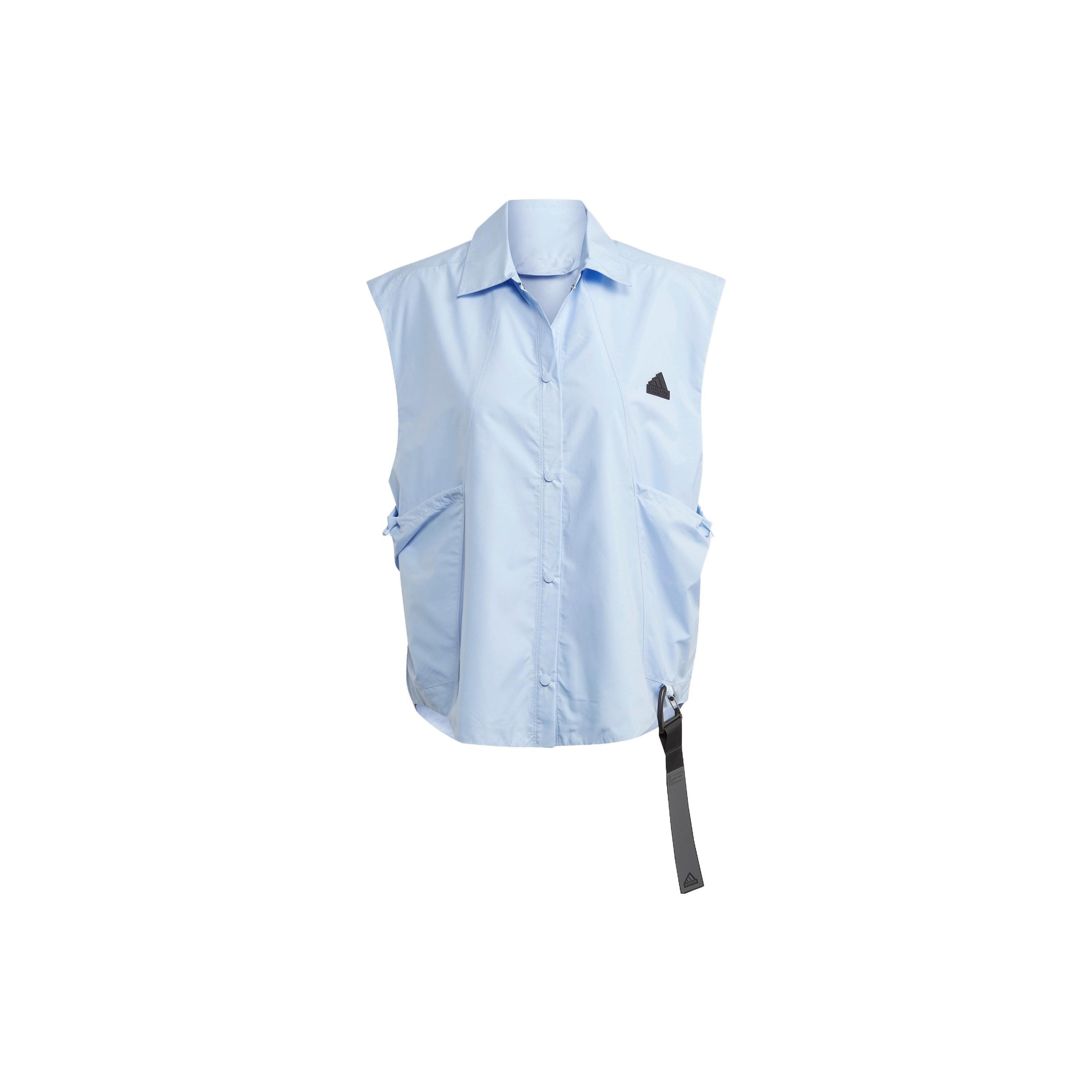 (WMNS) adidas City Escape Vest Logo  Blue  Women s IA2138 L