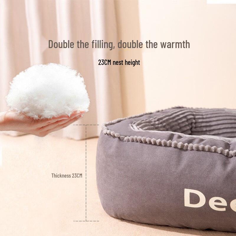 Handun All-Season Washable Dog Bed