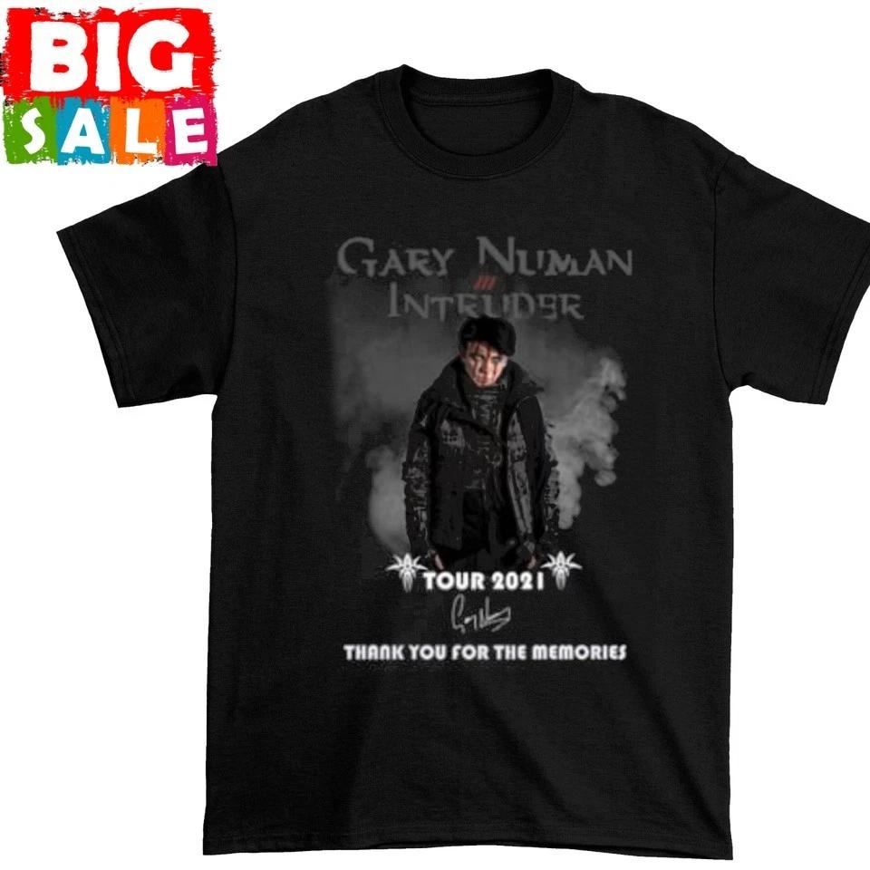 Rare GARY NUMAN 2021 One size Black S-234XL Shirt E605 2XL