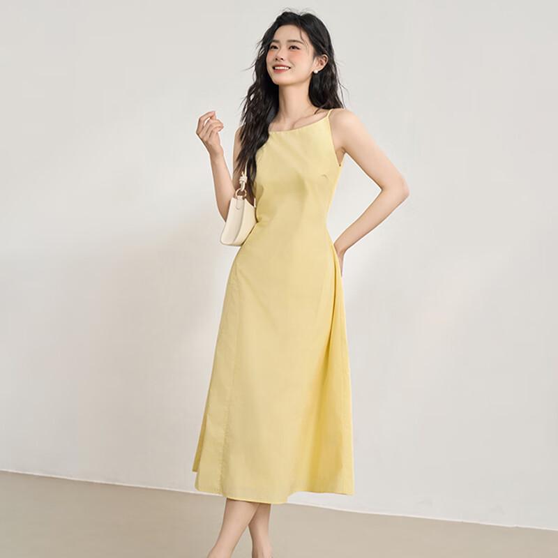 Westlink Women's Square Neck Cami Midi Dress