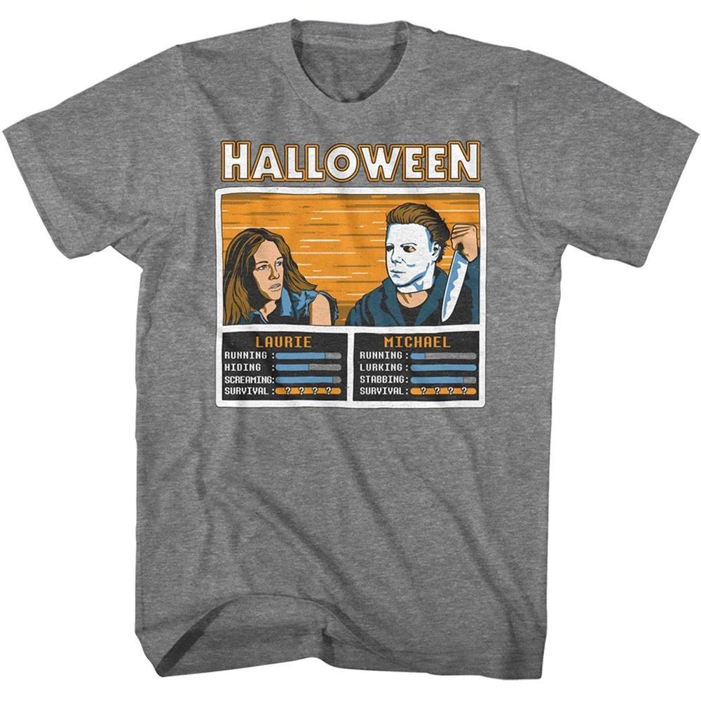 Halloween Video Game Versus Movie Children s T-shirt 160