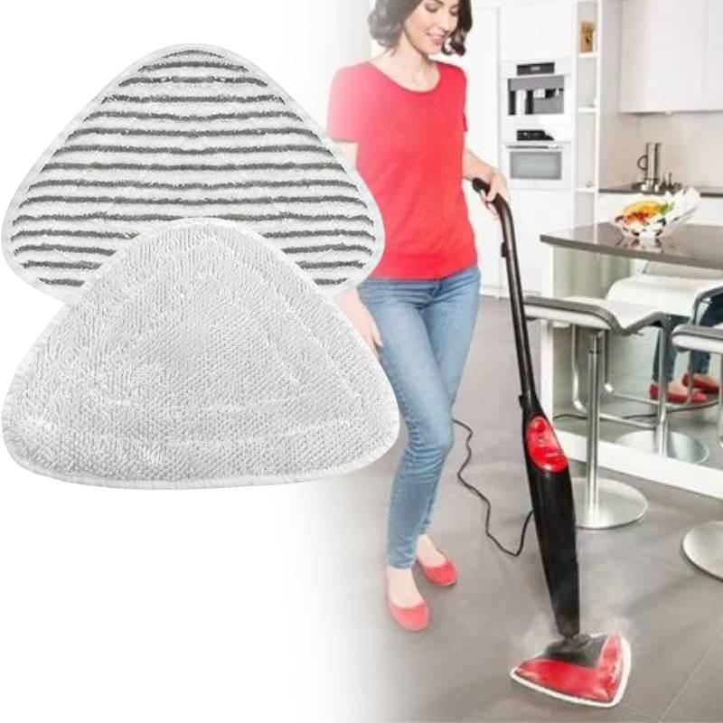 Steam Triangle Vileda Mop Cloth 100 Degrees Celsius Hot Spray Pad Replacement