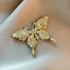 Bouquet Brooch, Luxurious Butterfly, High-end Bouquet, Women's Crystal, Full of Diamonds, Fashionable Coat Brooch