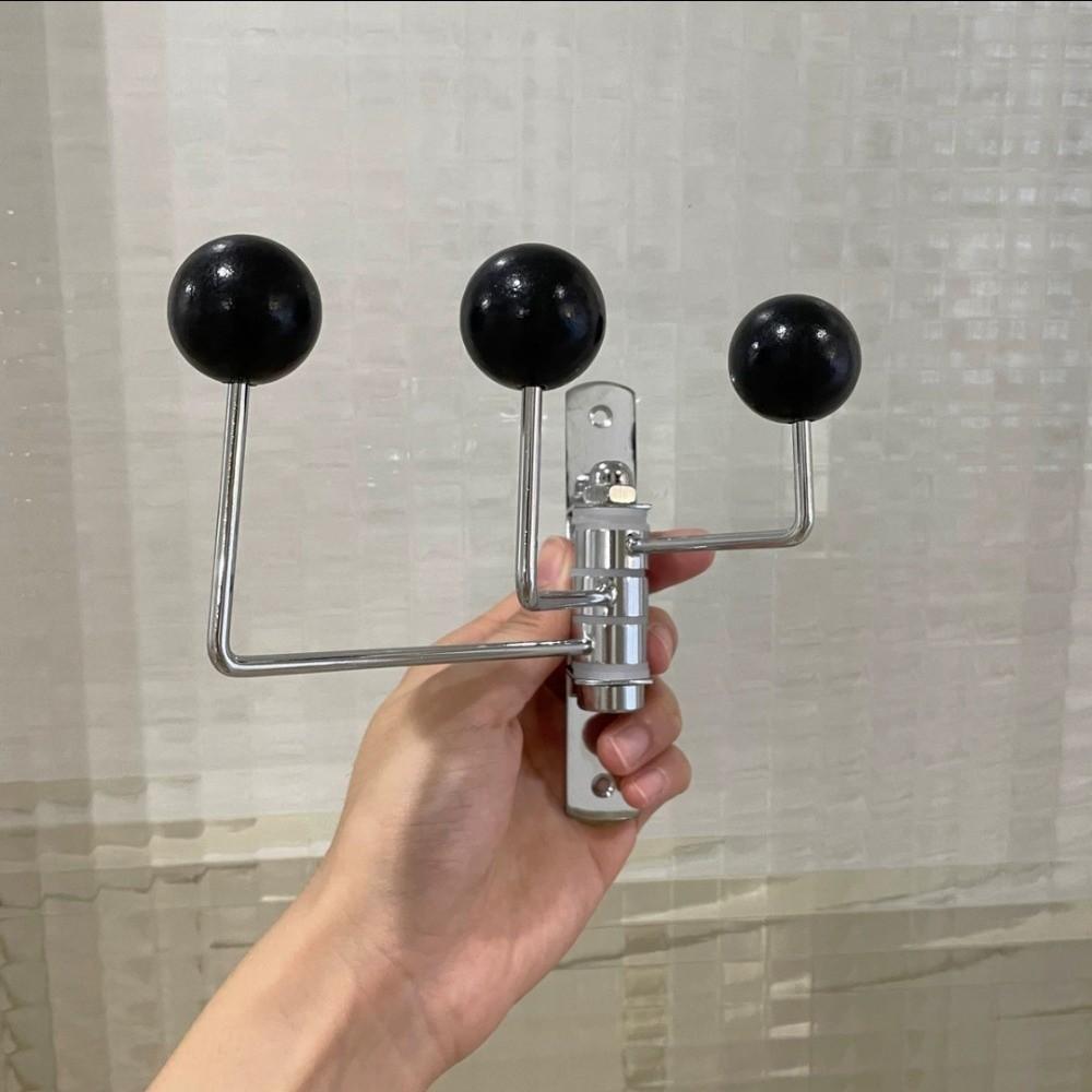 Iron Art Decorative Metal Rotating Hook Space Saving Hat Holder Rack Wall Hook  Entryway