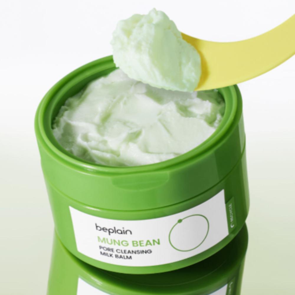 BEPLAIN Очищающий молочный бальзам для пор с машем 100 мл | Мягкий очищающий бальзам для пор