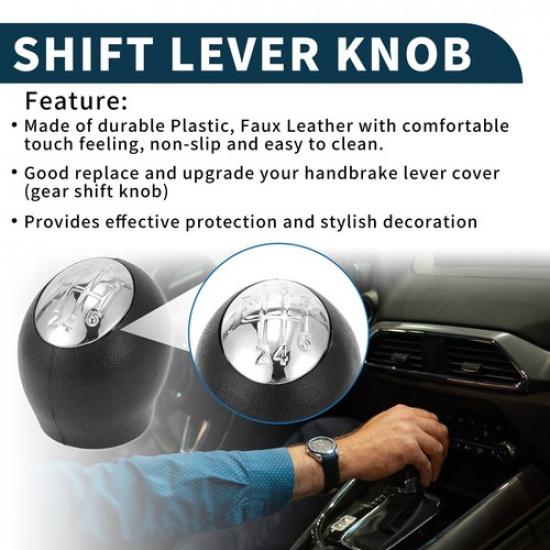 6 Speed Manual Gear Shifter Knob No328650005R for Renault Laguna 07-22 Plastic