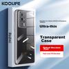 Phone Case for Xiaomi Redmi K60/60Pro, for Redmi K60 Pro Champion Edition, Simple Transparent Soft Back Case, Full Protection Shockproof Outer