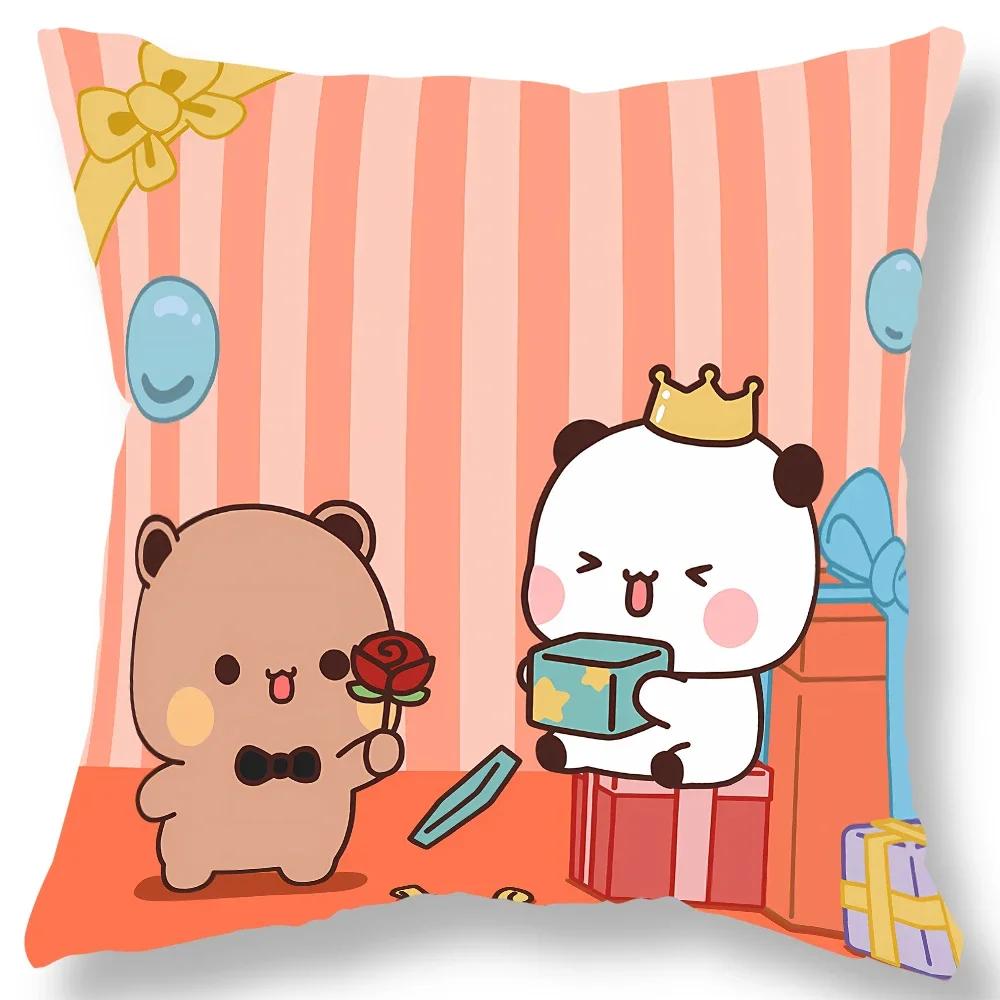 Niedlicher Bär Bubu Dudu Kissenbezug Kawaii Cartoon Animation Wohnzimmer Sofa Kissenbezug Schlafzimmer Zimmer Heimdekoration Geschenk