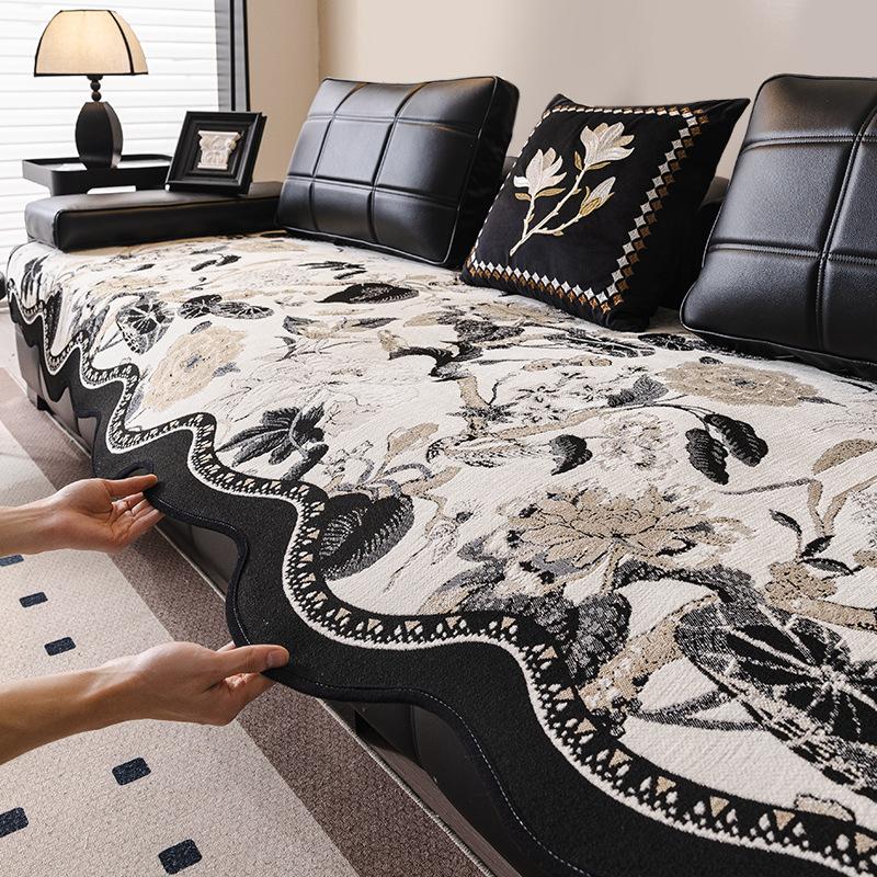 

Французская высококачественная ткань для чехла дивана универсальна для всех сезонов. Новый чехол-полотенце для дивана «все включено», устойчивый к царапинам от кошек, подушка-одеяло 90*90cm