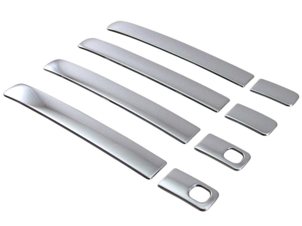 BRIGHTZ Finish Stainless Steel Door Handle Half Cover for Spacia MK53S Compatible with and 53 Spacias Ultra-Mirror Covers, Type, [SPA-NOBU-HS-A2B2]