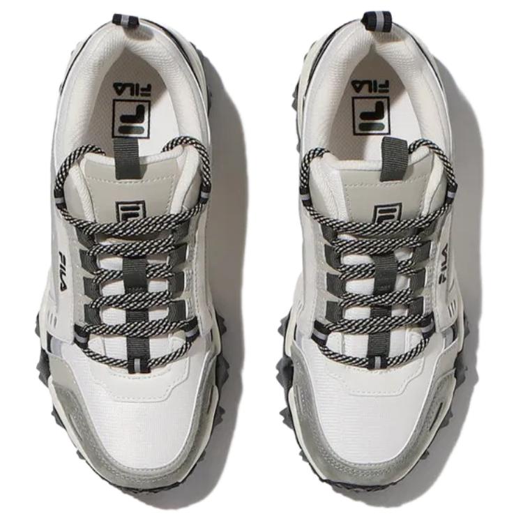 Fila Occiment TR V2 Comfortable Fashion Durable Low-Top Casual Shoes Unisex Sneaker White Gray 1JM02571G-067