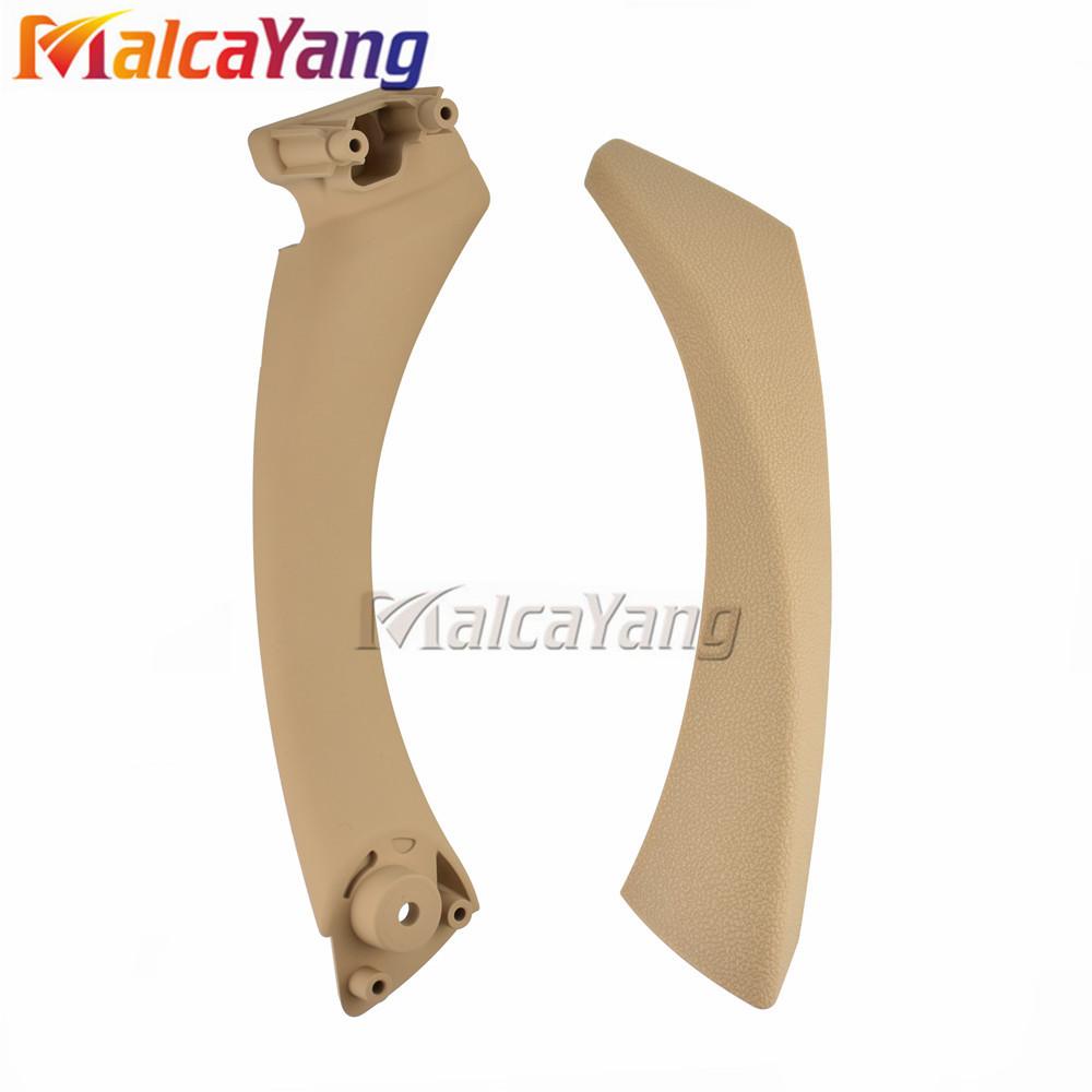 Beige Schwarz Grau Links Rechts Auto Innenraumgriff Innentür Armlehnenverkleidung Ziehverkleidung Abdeckung Für BMW 3er Serie E90 E91 328 330