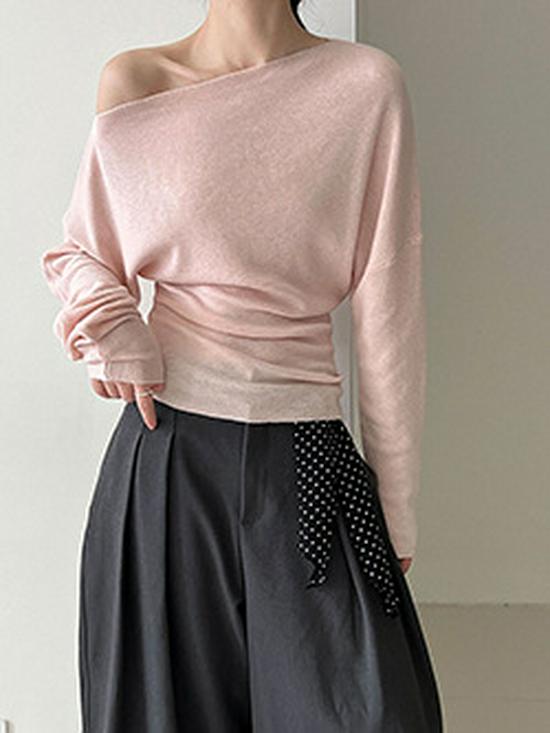 Luxi French Light Satin Ribbon Blouse - Women's High-End, Early Spring 2026
