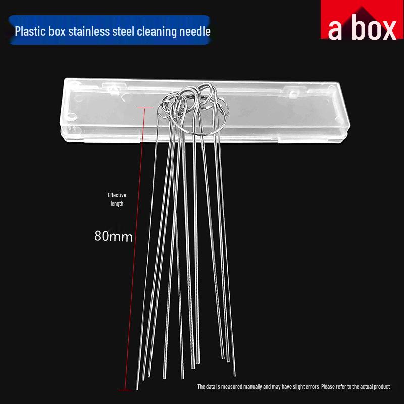 

Набор игл для чистки резака из нержавеющей стали с алюминиевой коробкой