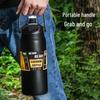 304 Stainless Steel Large Capacity Thermos Mug with Double Handle - Portable Mountaineering Water Bottle