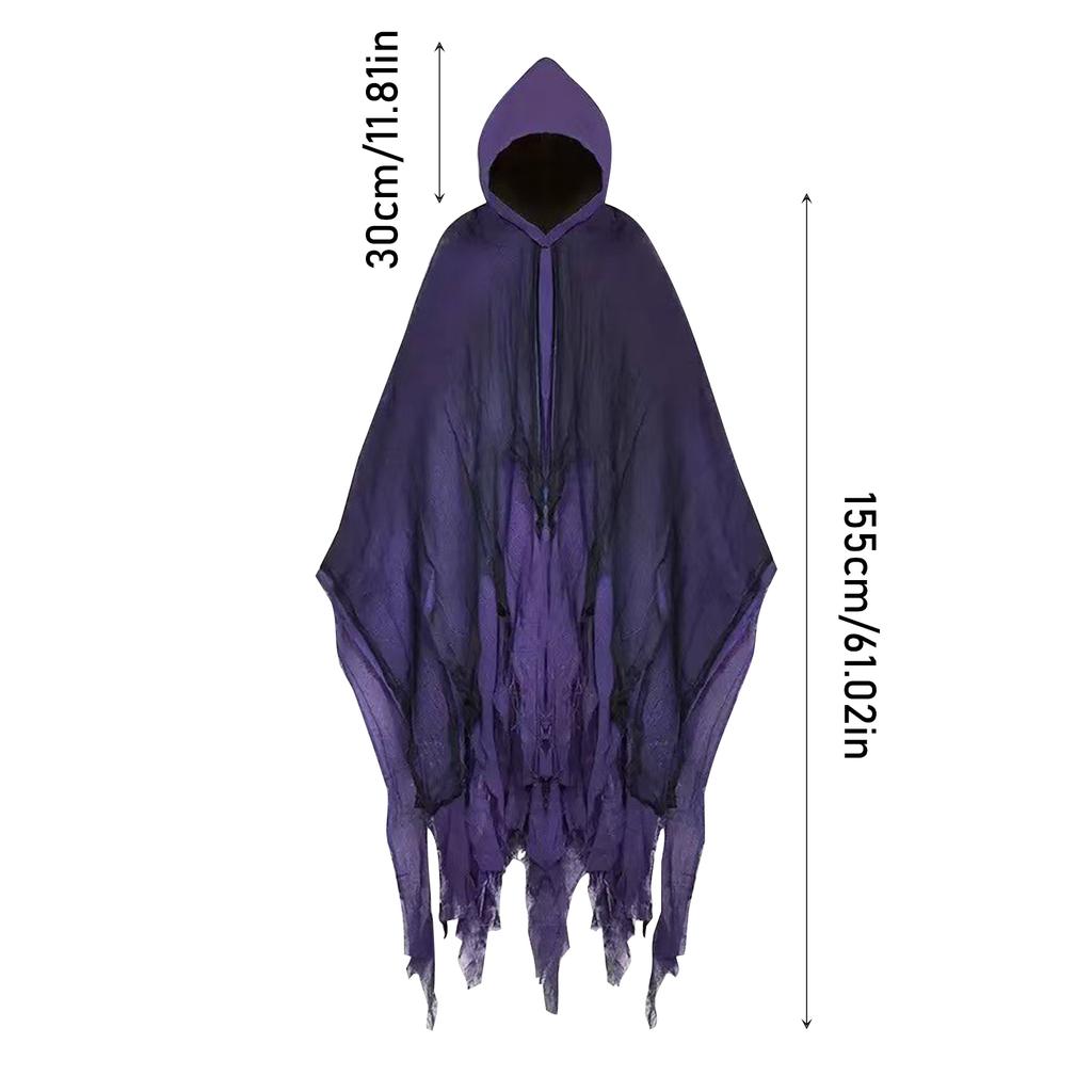 Costume da Cosplay di Halloween per Adulti, Mantello Roba Horror per Adulti