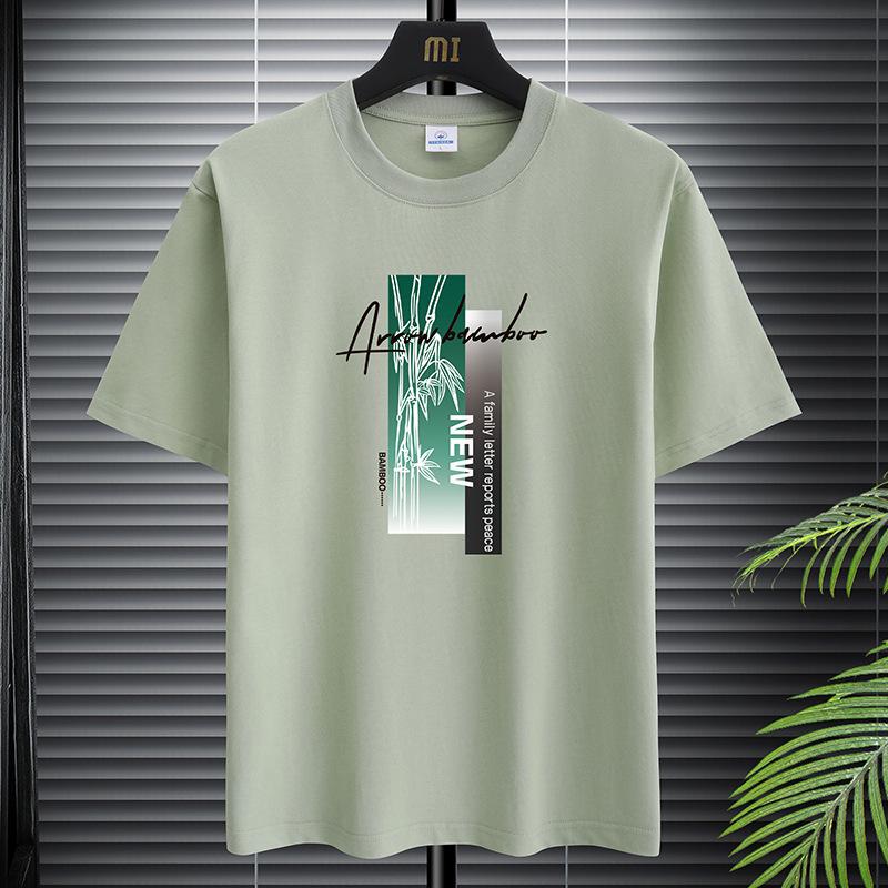 חולצות טי לגברים בקיץ אופנה סטריטוור הדפסי במבוק גרפיקה חולצות טי גברים קז'ואל גברים ספורט שרוול קצר חולצות טי גברים