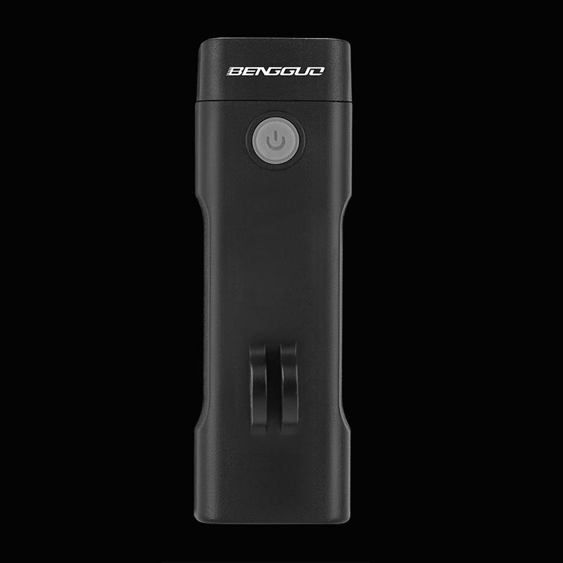 Bike Headlight Usb Rechargeable Cycling Flashlight Waterproof Bike Hanging Light High Brightness 3 Gears For Mountain Bike