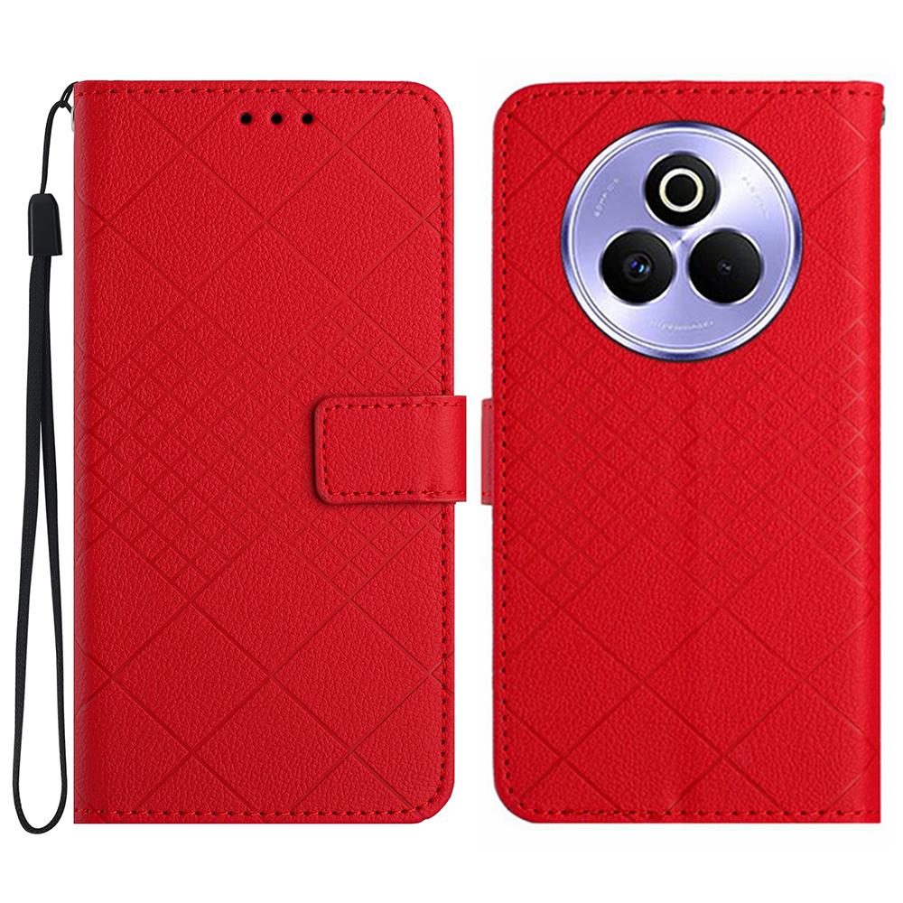 

For Realme P3 Pro 5G Case Wallet Imprint PU Leather Flip Folio Phone Cover C