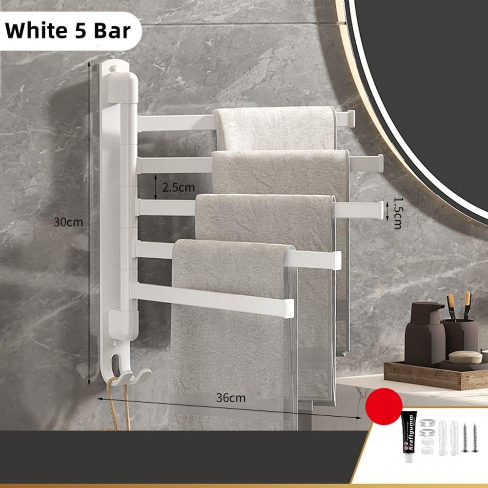 Steel Folding Kitchen Shelf With Hook Wall Mounted Towel Bars Hanger Towel Rack Towel Holder
