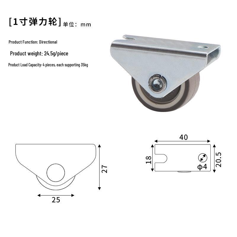 

Универсальные мебельные колесики для обеденного стола - Поворотные колеса на 360°, Скрытые выдвижные для раздвижных столов и шкафов