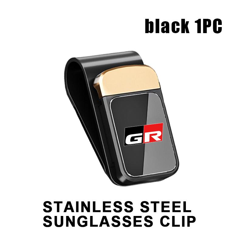 

For Toyota Car LOGO Glasses Holder Storage Emblem Accessories Crown Land Cruiser RAV4 Camry Yaris Corolla Prius