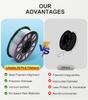 High Quality Colorful 3D Printing Filament rainbow Color Source Factory Customizable Plastic Rods Tri-Color PLA Silk Filament