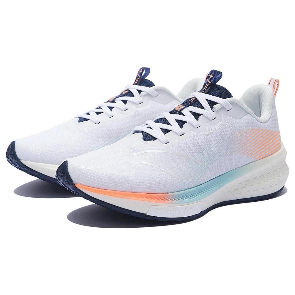 New LiNing Red Hare 5 Pro Breathable And Resilient Low Top Running Shoes Women's White ARMS026-2