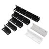 Stainless Steel L-Shaped 6-Hole 90° Angle Bracket for Shelves, Tables, and Chairs