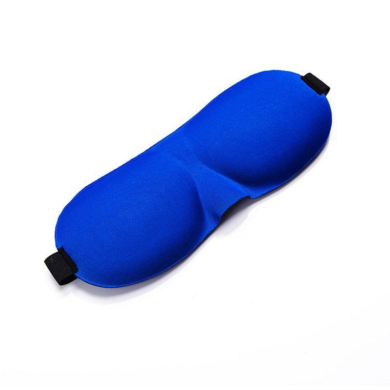 

Mask Eye 3d Luxury Black Reusable Relaxing Night Travel Sleep Blackout Sleeping Blue