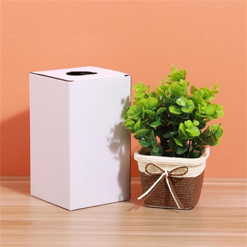 Tabletop Artificial Flower Decorations Simulation Potted Plant Ornaments