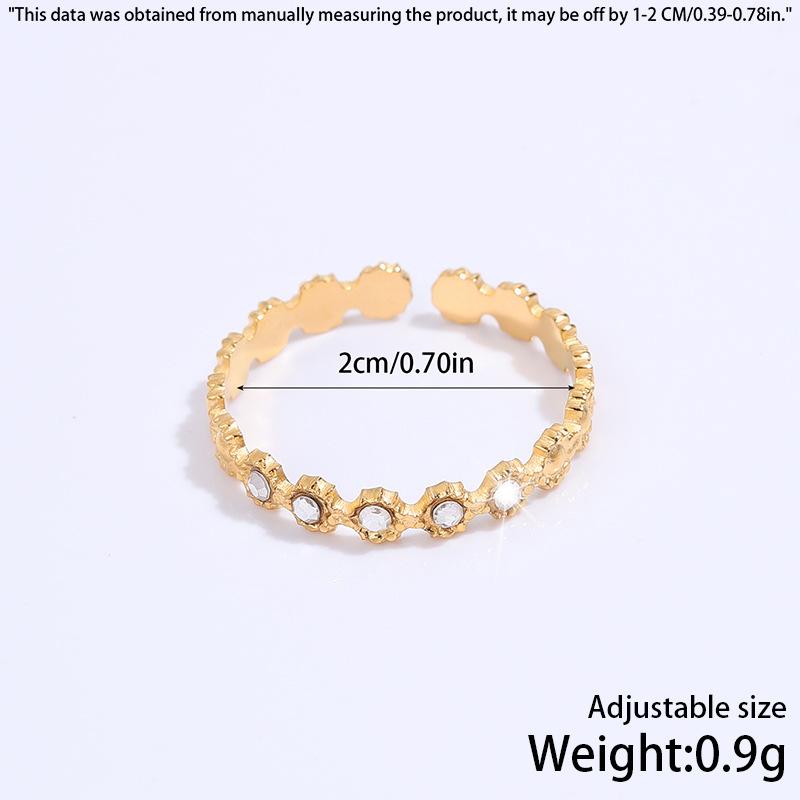 New Stainless Steel Ring - Stylish and Simple, Featuring Butterfly Wheat Ears, Versatile and High-end Style Finger Ring, Titanium Steel Ring