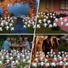 Solar Fiber Optic Butterfly Flower Colorful Garden Lamp - Outdoor Courtyard Decorative Landscape Lighting