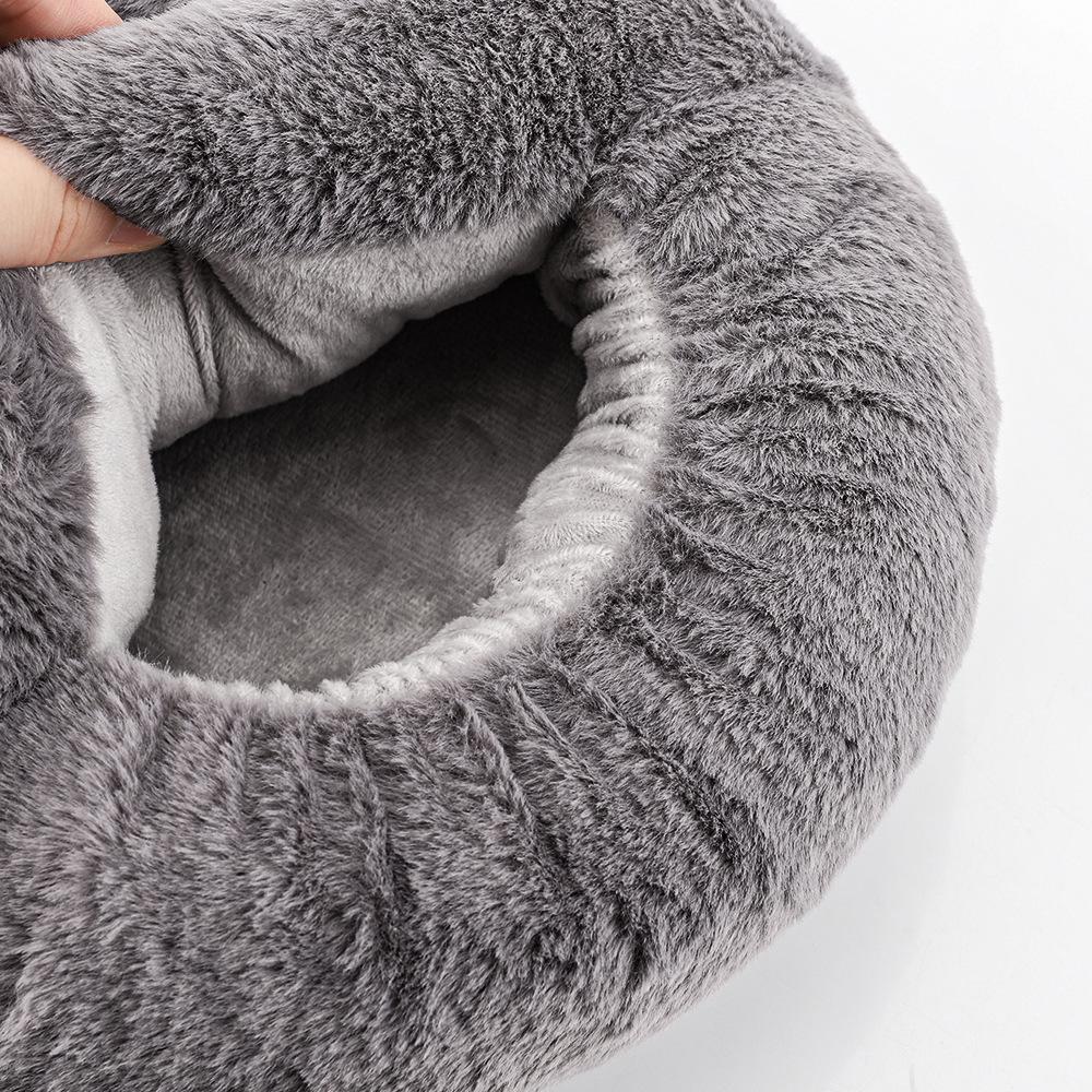 Plush Electric Foot Warmer: USB-Powered Heated Winter Shoes for Cozy Feet