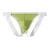 Men's Underwear Transparent Mesh Fun Thong Men's Solid Color Thong Underwear
