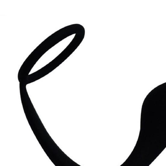 Měkký anální stimulátor Pohodlné Snadné použití