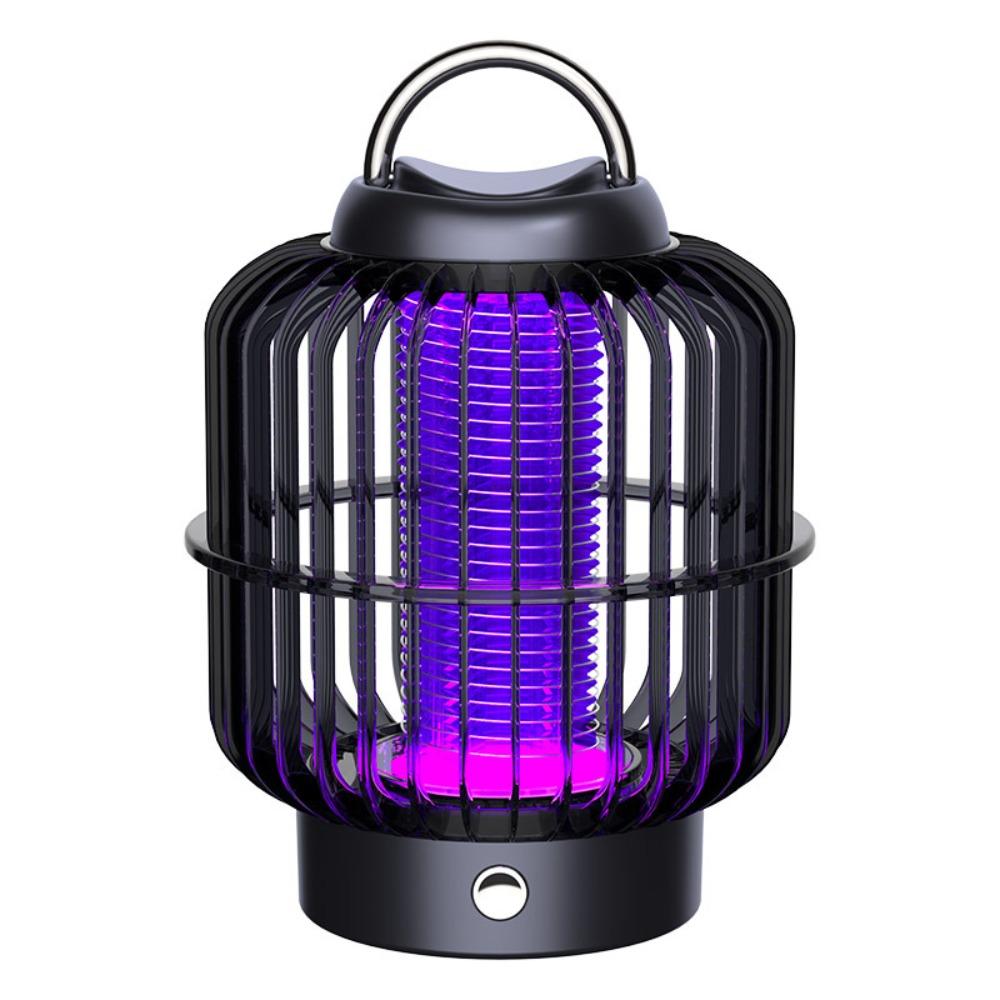Mute Mosquito Lamp Safety Bug Zapper Trap Lamp Solar Power Mosquito Killer  Emergency