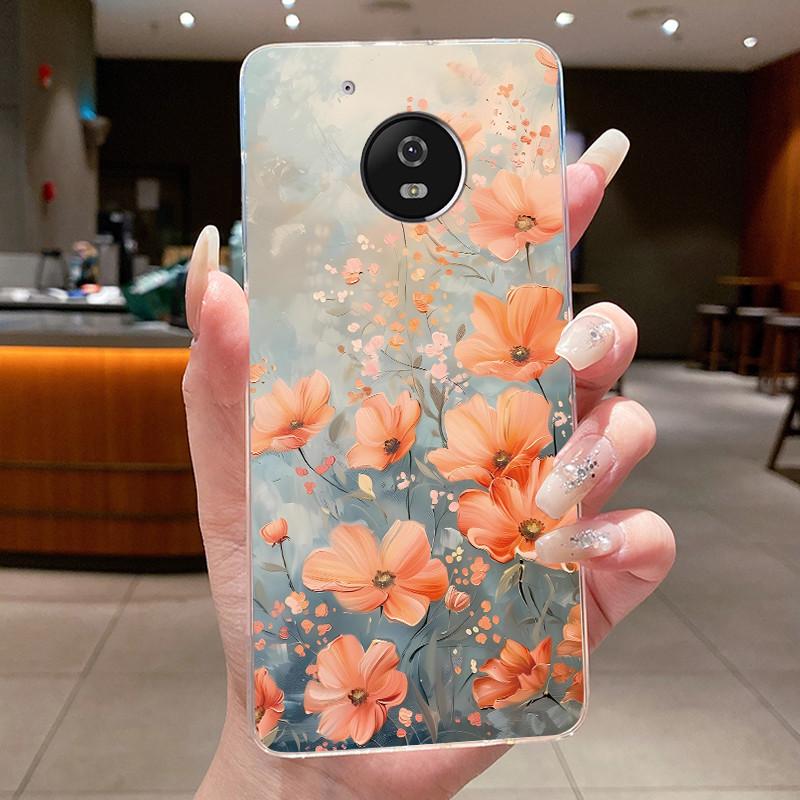 For Motorola Moto G5 Plus Case Clear Luxury Fashion Butterfly Flower Soft TPU Silicone Phone Cover for Motorola G5 Plus G5+ Case